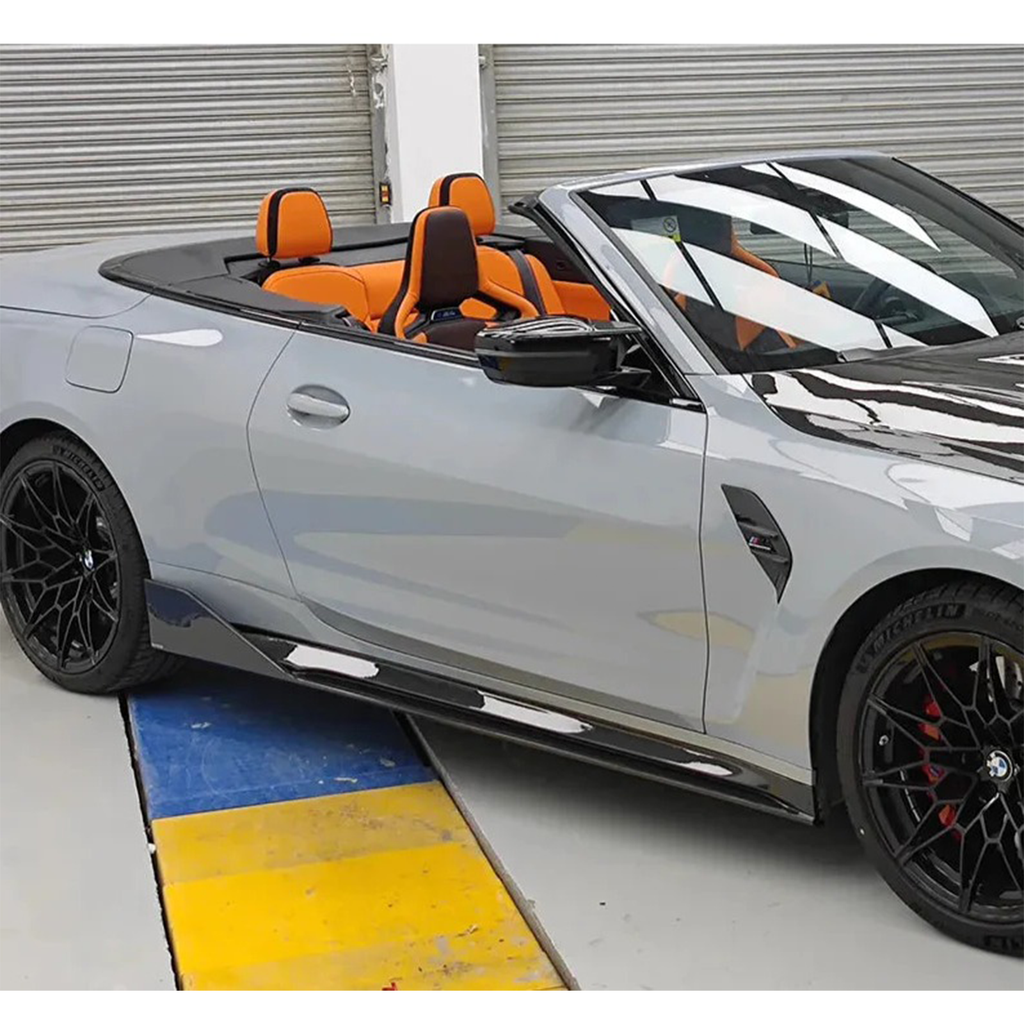 Prepreg Carbon Fiber PT Style Side Skirts for BMW G80 M3 G82 G83 M4