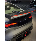 Prepreg Carbon Fiber LED Swan Neck Rear Wing for BMW G8X G80 M3 G82 M4 G87 M2