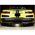 Dry Carbon Fiber Rear Diffuser for Chevrolet Corvette C8 Z06 ZR1