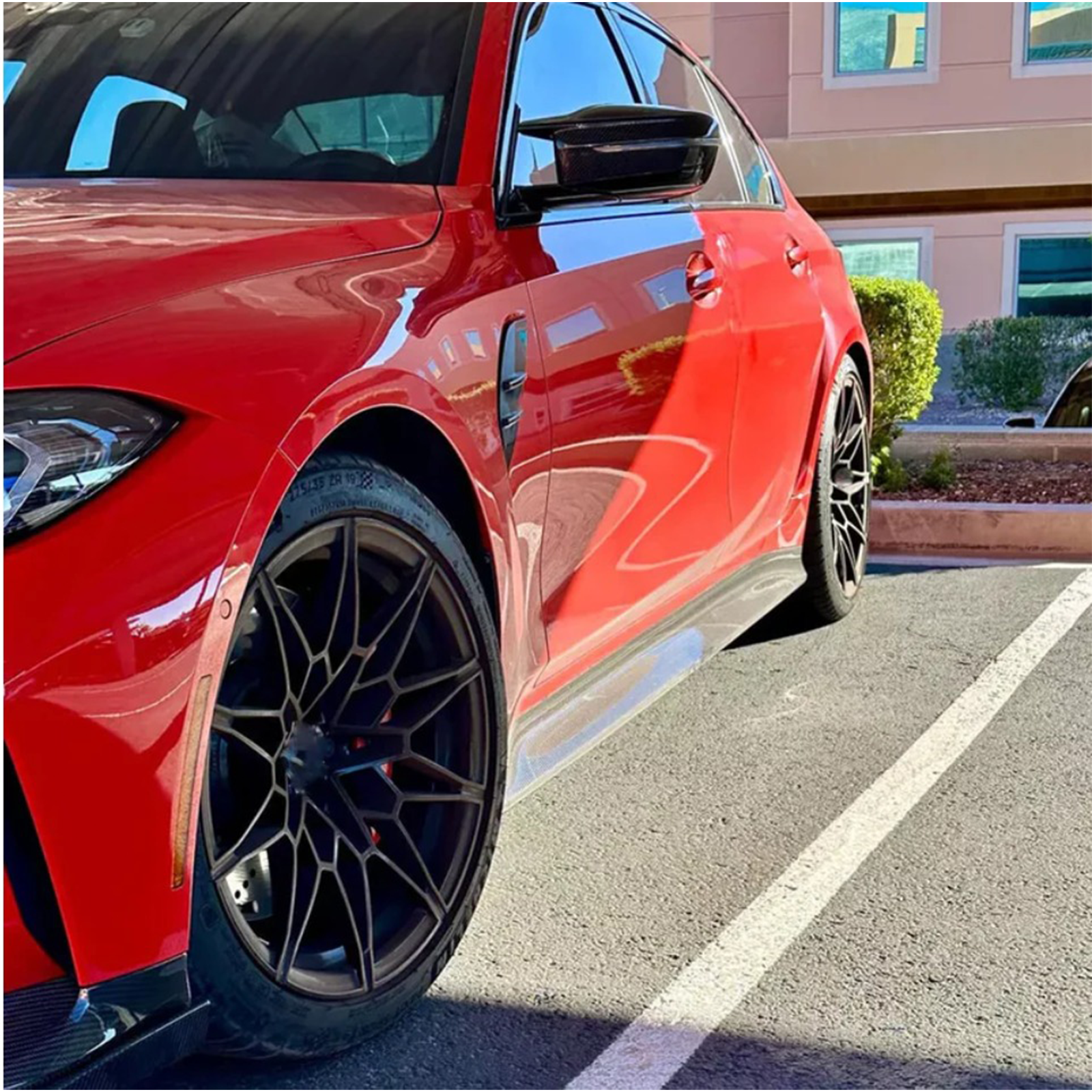 Carbon Fiber Side Skirt Replacement for BMW G80 M3