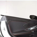 Carbon Fiber Interior Door Upper Panel Trim Cover for Chevrolet Corvette C8