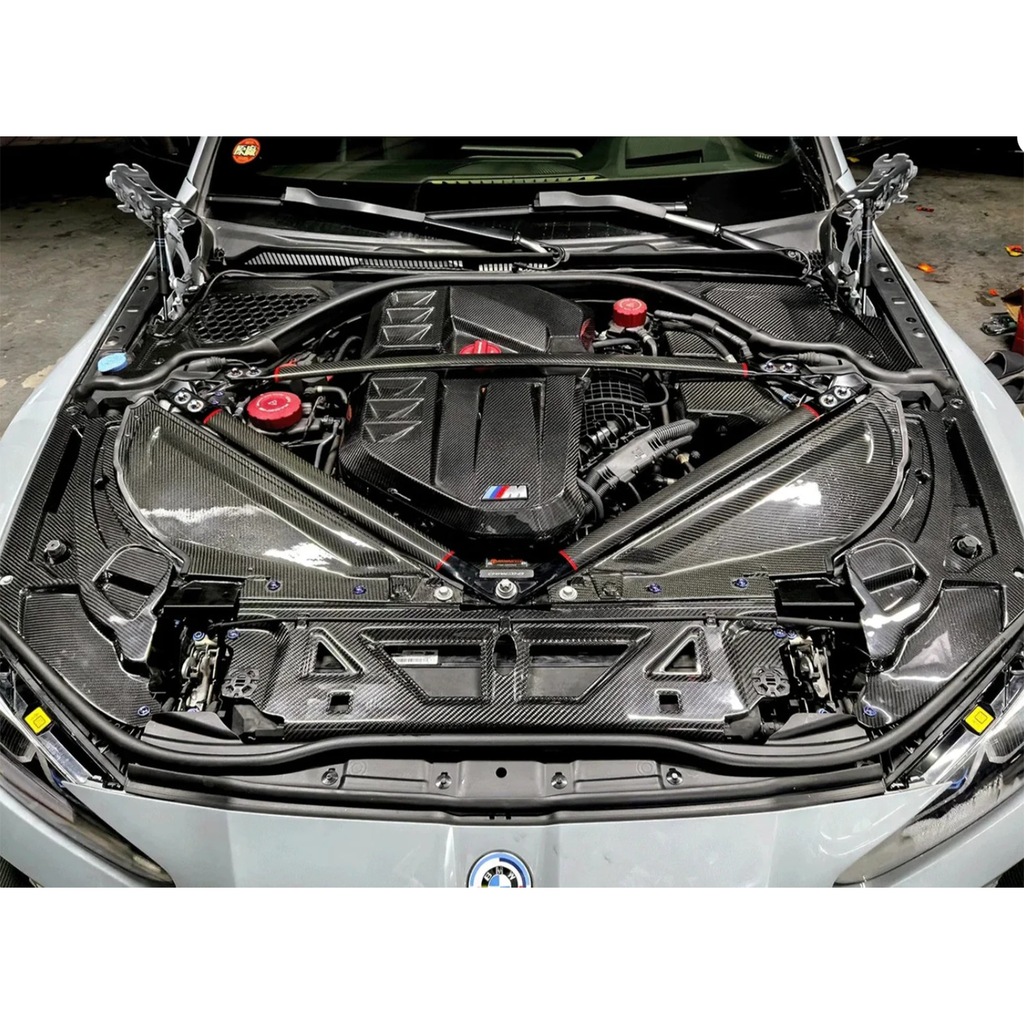Carbon Fiber Headlamp Covers for BMW G80 G81 M3 G82 G83 M4 G87 M2