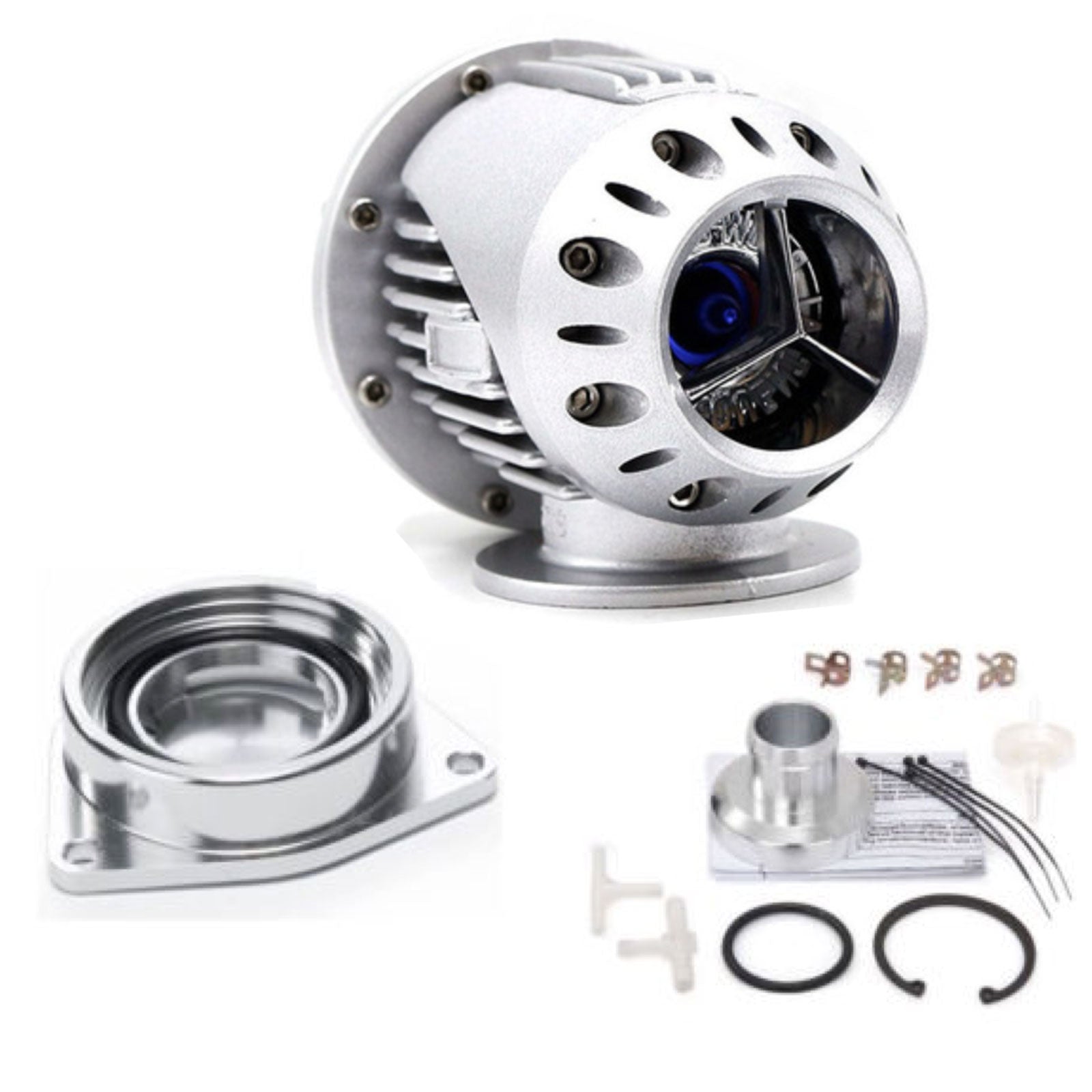 Dodge Neon SRT+4 HKS SSQV Blow Off Valve BOV Kit With Direct Fit Adapter Billet