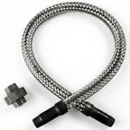 Stainless Steel Flex Hose 1/2" MNPT for Air Compressor