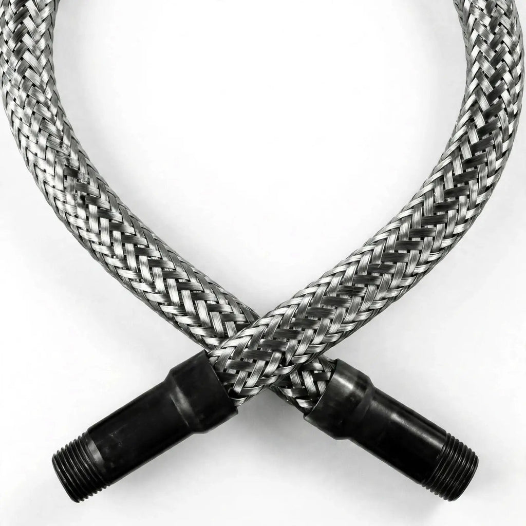 Stainless Steel Flex Hose 1/2" MNPT for Air Compressor