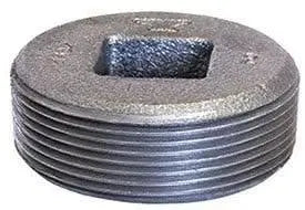 Steel Square Cored Plug