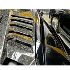 STO Style Carbon Fiber Engine Hood for Lamborghini Huracan LP580 LP610 EVO