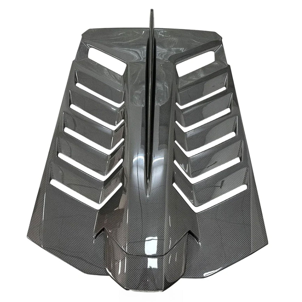 STO Style Carbon Fiber Engine Hood for Lamborghini Huracan LP580 LP610 EVO