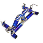 Titanium Straight Exhaust System for Ferrari 488 GTB Spider Pista