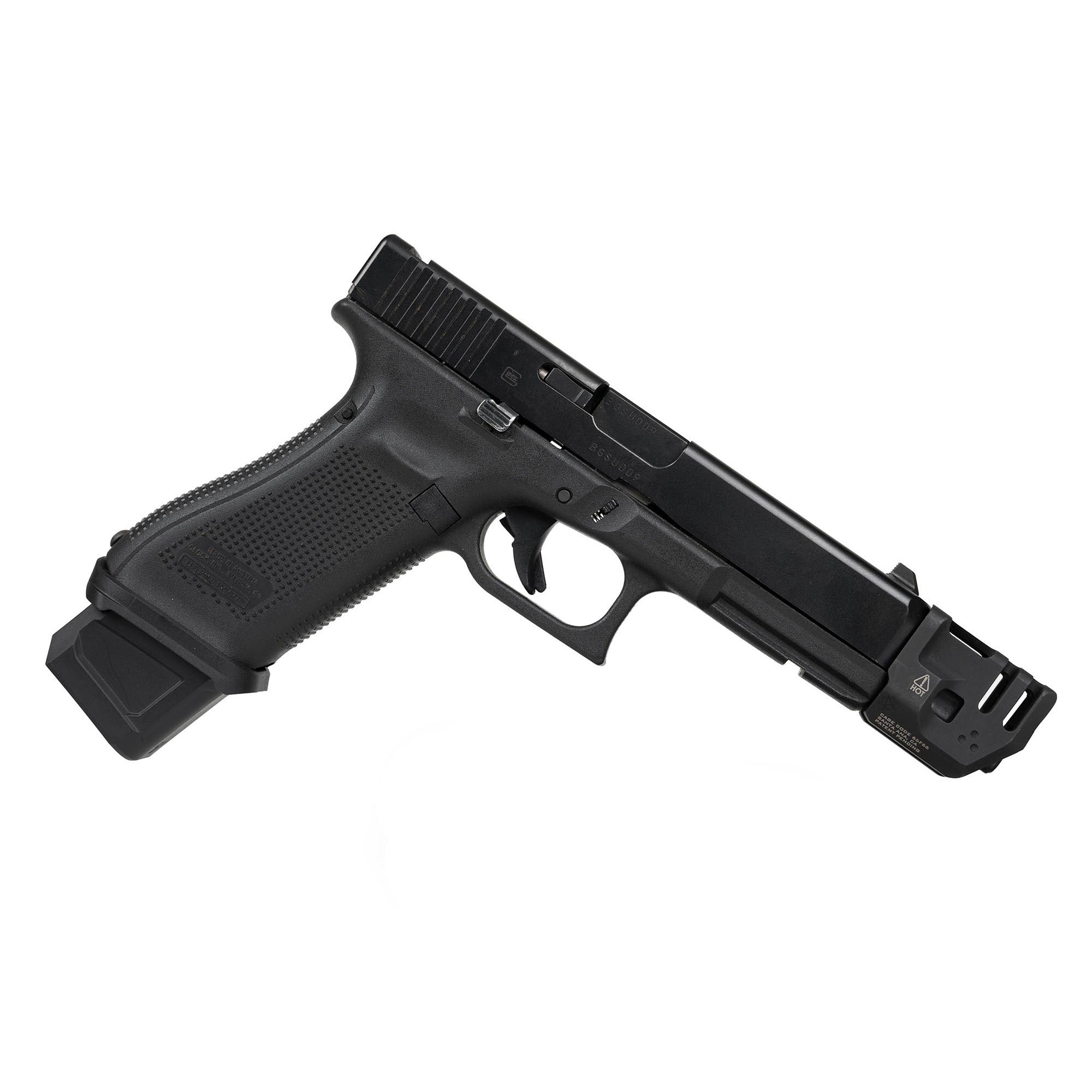 Strike Industries Mass Driver - Gen 3, Gen 4, Gen 5 - GLOCK 17 / GLOCK 19 Compensator