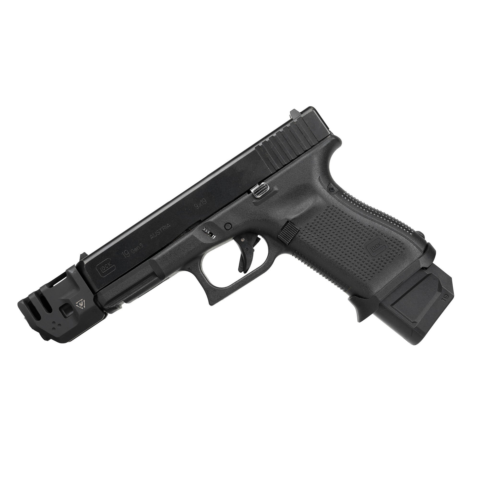 Strike Industries Mass Driver - Gen 3, Gen 4, Gen 5 - GLOCK 17 / GLOCK 19 Compensator