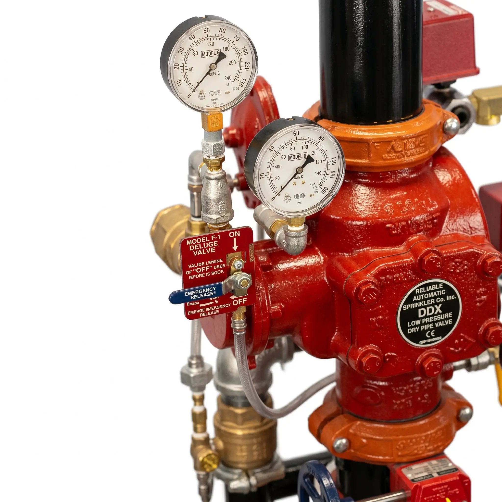 Reliable Fire Valves LP Assembled With Pressure Switches 3DDXFLPVR