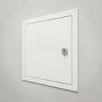 Access Panel 12" X 24" White Flush Trim Cam