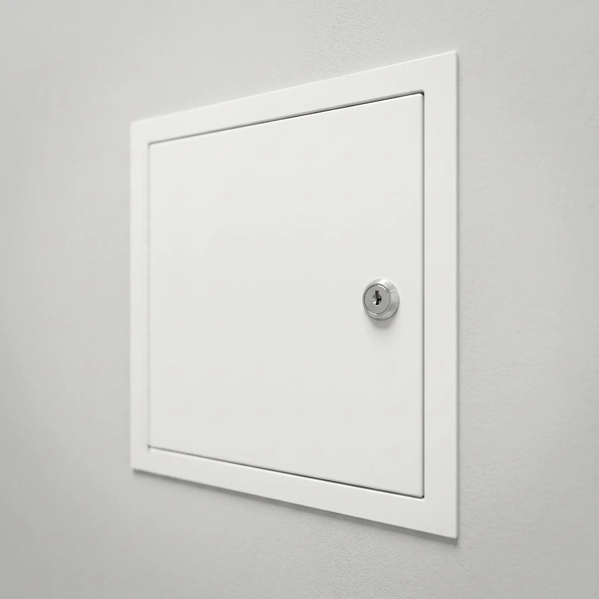 Access Panel 12" X 24" White Flush Trim Cam
