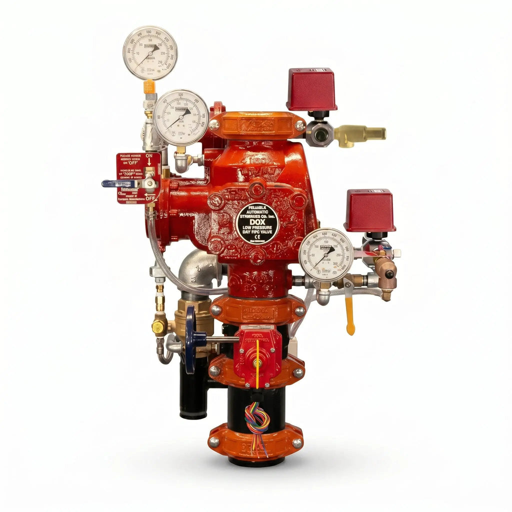 Reliable Fire Valves LP Assembled With Pressure Switches 3DDXFLPVR