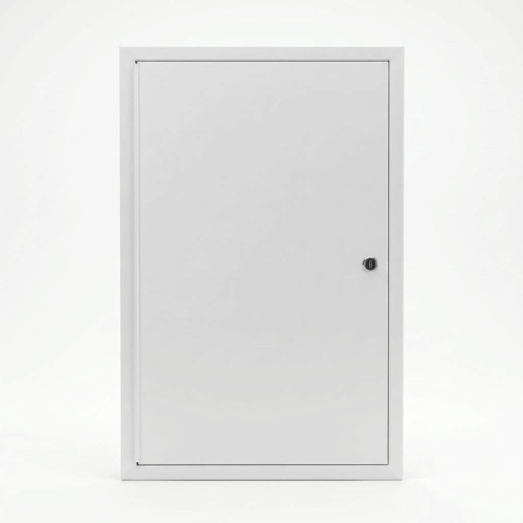 Access Panel 12" X 24" White Flush Trim Cam