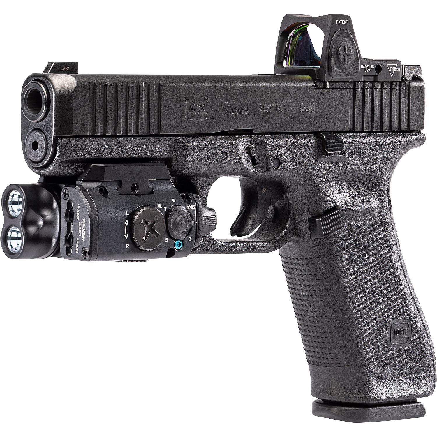 SureFire XVL2 - WeaponLight & Laser - w/ 177ft Reach, 840 Candela & 400 Lumen
