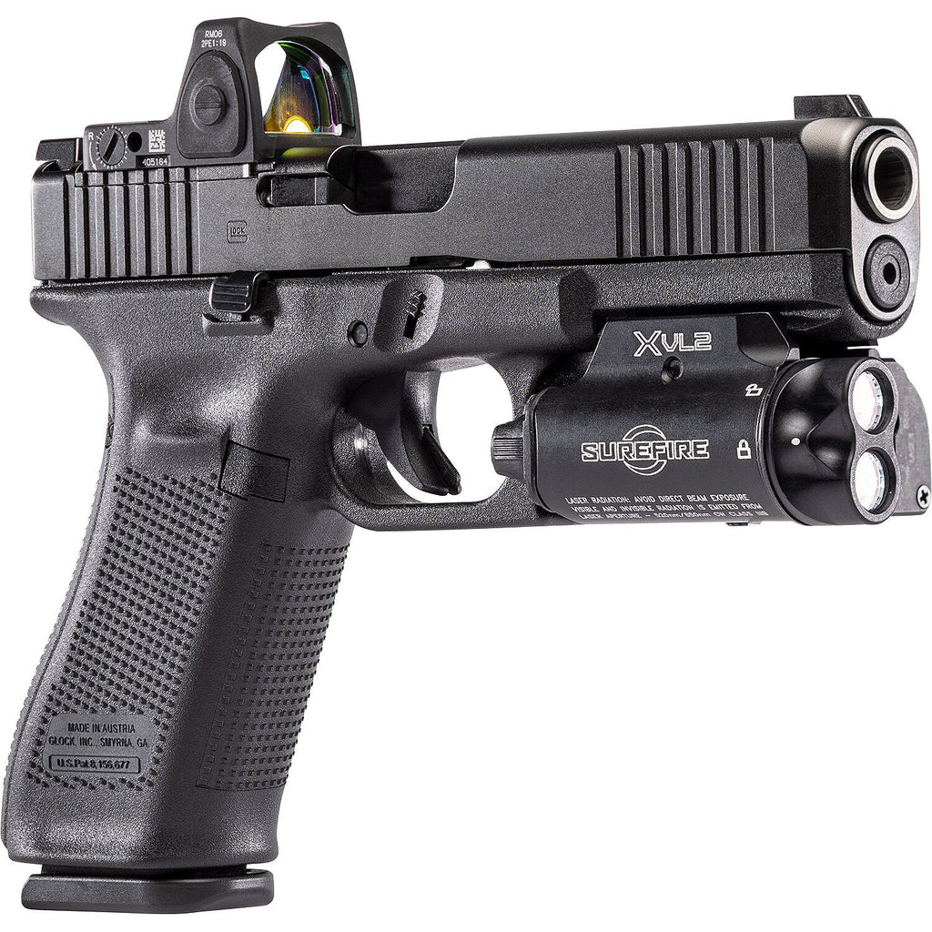 SureFire XVL2 - WeaponLight & Laser - w/ 177ft Reach, 840 Candela & 400 Lumen