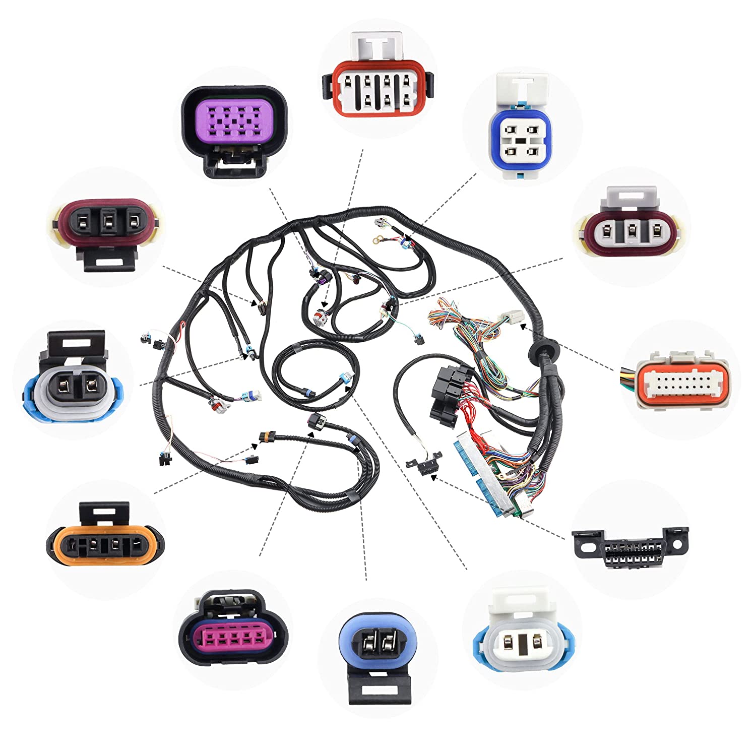 LS T56 DBW STANDALONE WIRING HARNESS or Non-Electric Tran 4.8 5.3 6.0