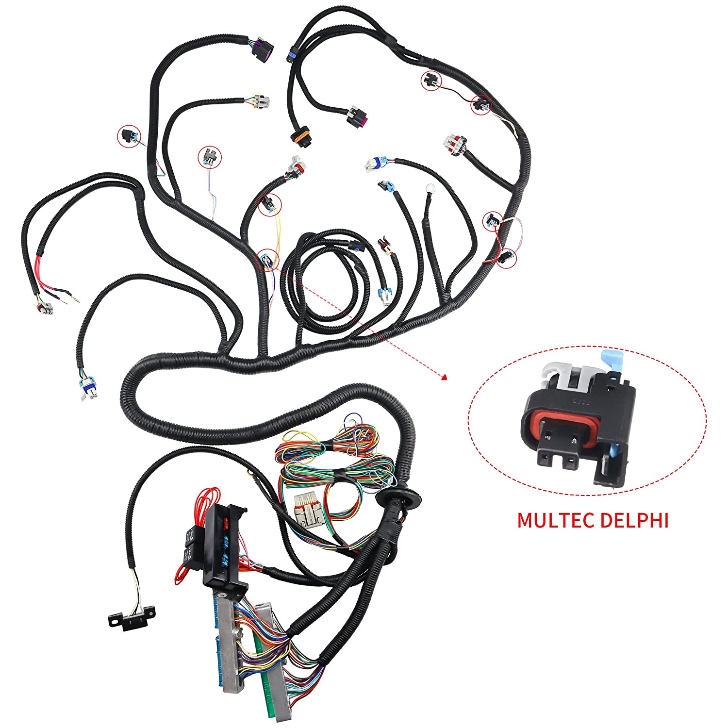 LS T56 DBW STANDALONE WIRING HARNESS or Non-Electric Tran 4.8 5.3 6.0