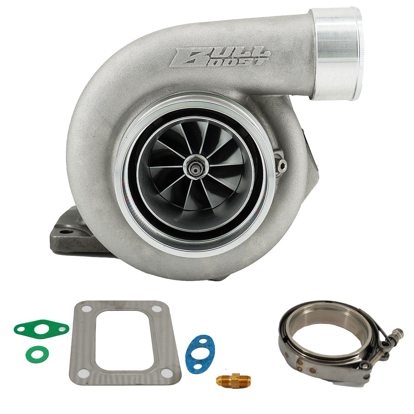 T70 Turbocharger Turbo Charger T4 3" Universal V-Band 500+ HP 0.72 0.81 A/R