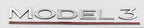 Letter Emblems for TESLA Tailgate | Multiple Colors | 3D ABS