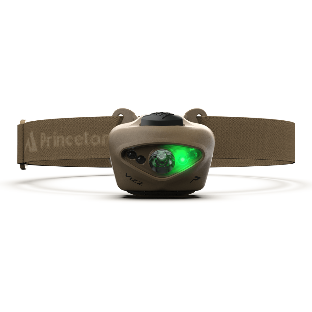 Princeton Tec Vizz Tactical MPLS - 550 Lumens Headlamp - Made in USA