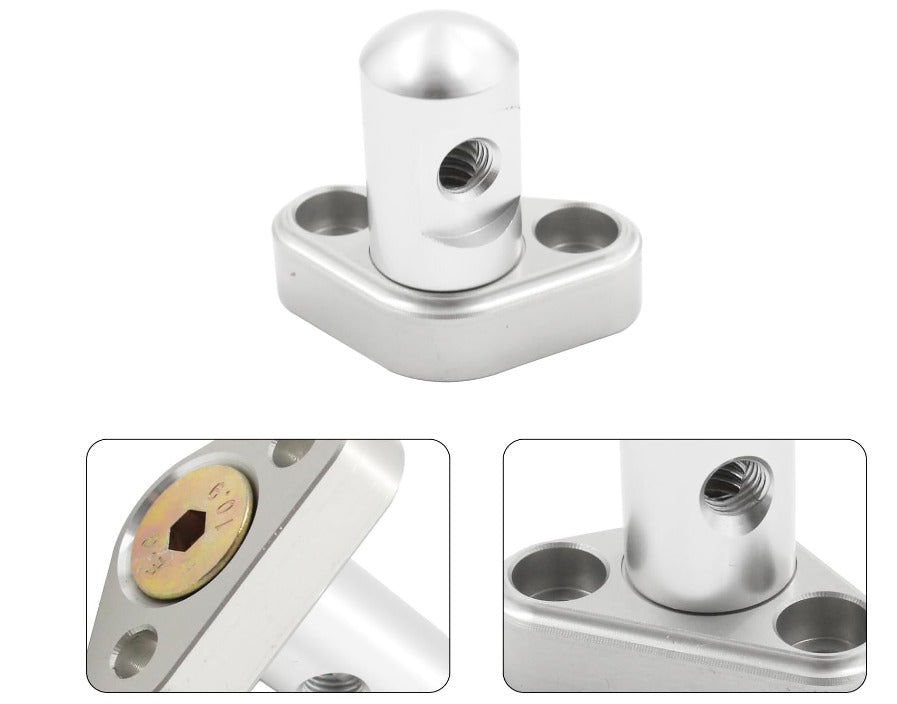 Billet LS1 Throttle Cable Bracket for GM Throttle Body with 3" Linkage Cam