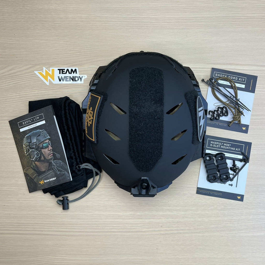 Team Wendy EXFIL Carbon - Bump Helmet w/ Exfil Rail 3.0