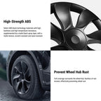 TESERY 18″ 19″ 20″ Wheel Covers for Tesla Model 3 / Model Y (4PCS)