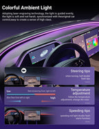 TESERY 8.9'' Dashboard Display with Ambient Lighting for Model 3 Highland / Model Y Juniper