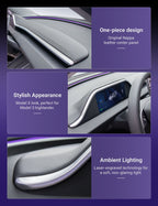 TESERY 8.9'' Dashboard Display with Ambient Lighting for Model 3 Highland / Model Y Juniper