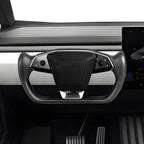 TESERY Cybertruck Carbon Fiber Yoke Steering Wheel