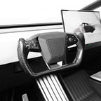 TESERY Cybertruck Carbon Fiber Yoke Steering Wheel