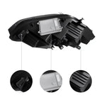 TESERY LED Headlight Replacement for Model X (16-23)