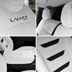 TESERY Nappa Leather Seat Covers for Tesla Model 3 & Model Y