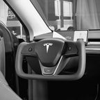 TESERY New Plaid Steering Wheel for Tesla Model 3 / Y
