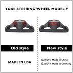 TESERY New Plaid Steering Wheel for Tesla Model 3 / Y
