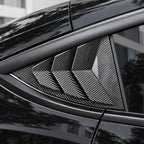 TESERY Rear Side Window Louvers Cover for Model Y | 3 Finishes | 2-Pack