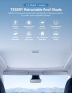 TESERY Retractable Sun Shade for Model Y Juniper