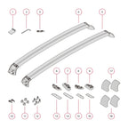 TESERY Roof Rack for Tesla Model 3 Highland / Model Y (Set of 2)