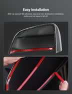 TESERY Side Mirror Cover for Model Y Juniper (OEM Style) - Dry Carbon Fiber Exterior Mods