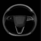 TESERY Sport Carbon Fiber Steering Wheel Replacement for Model 3 Highland & Model Y Juniper