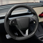 TESERY Sport Carbon Fiber Steering Wheel Replacement for Model 3 Highland & Model Y Juniper