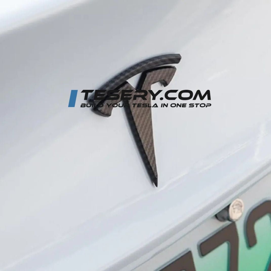Tesla Logo "T" Emblem for Model 3 / Y (Set of 3)