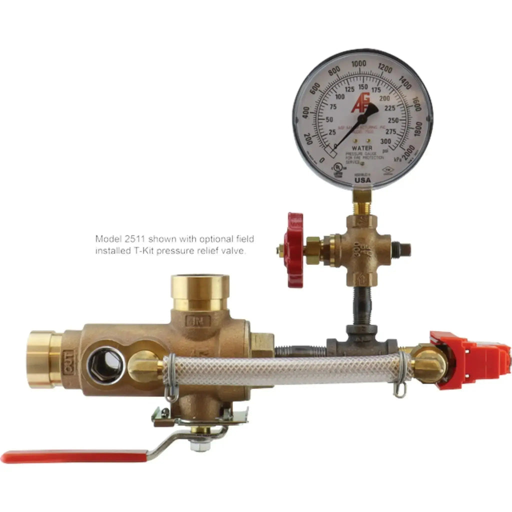 AGF TESTanDRAIN 2511T Grooved Ball Valve Fire System