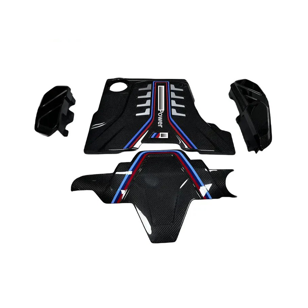 Carbon Fiber Performance Engine Bay Cover Kit for BMW F90 M5 F91 F92 M8