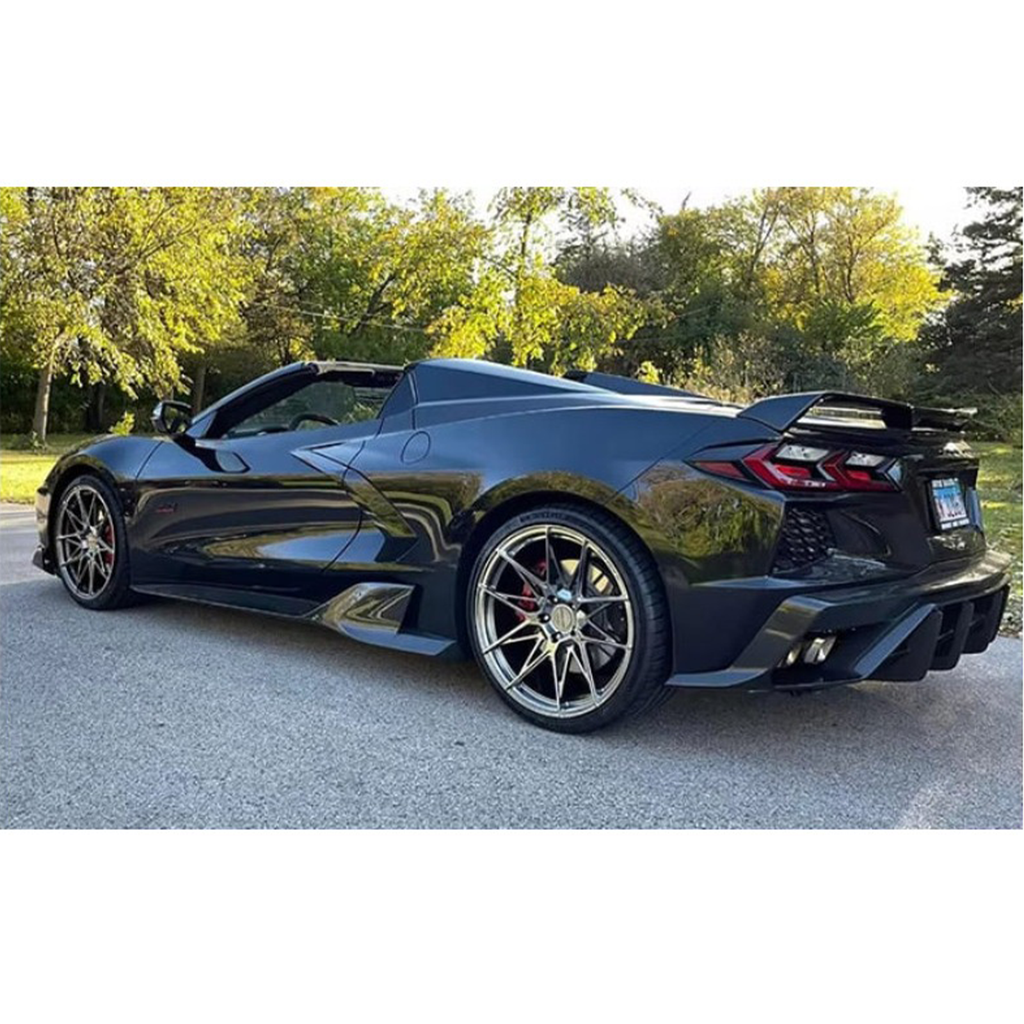 Carbon Fiber GT Style Side Skirts for Chevrolet Corvette C8