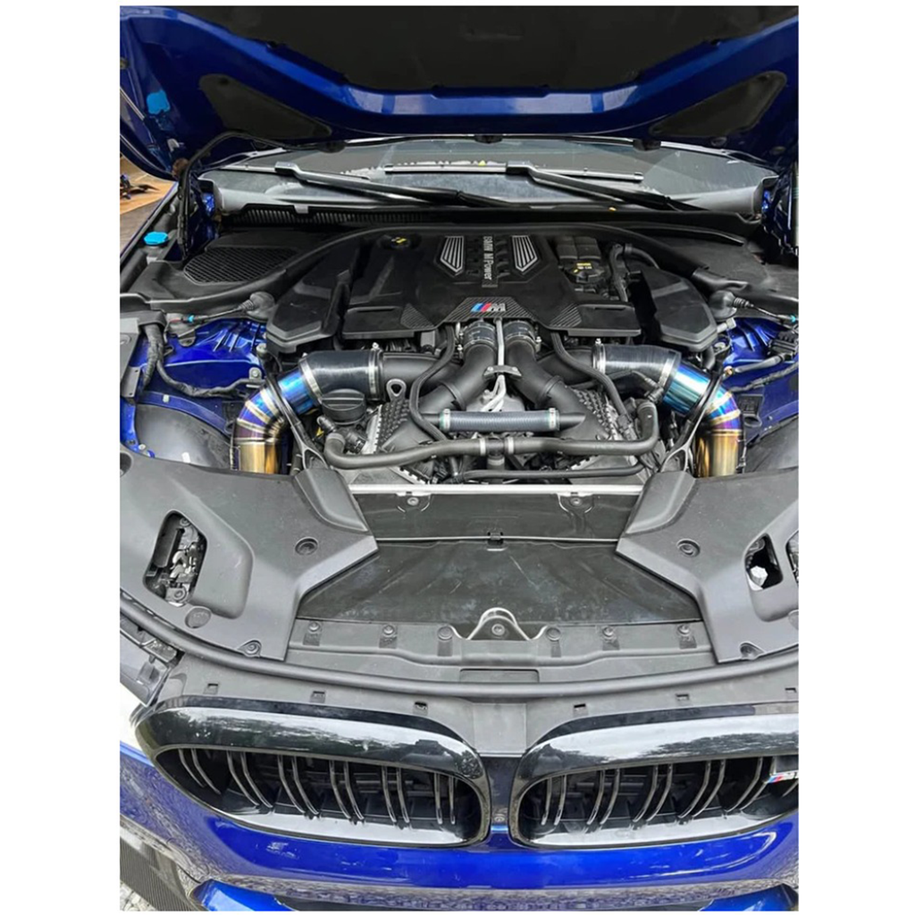 Titanium Front Mount Intake System for BMW F90 M5 F91 F92 F93 M8 G30 5 Series
