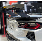 AP Style Dry Carbon Fiber Rear Trunk GT Wing for Chevrolet Corvette C8